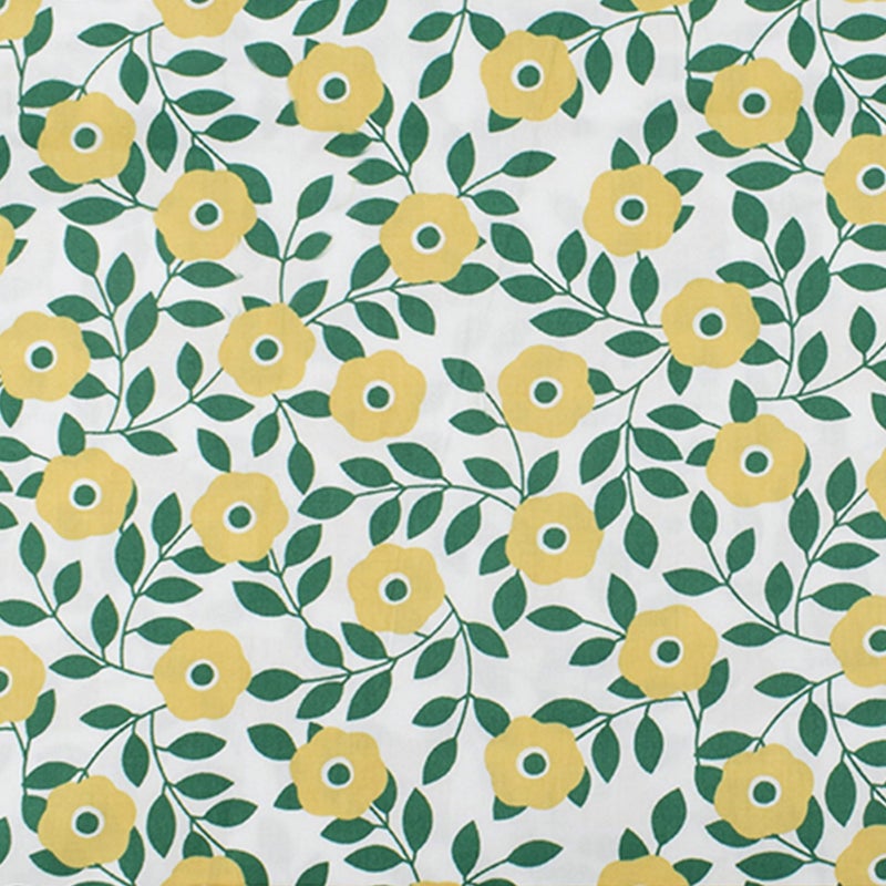 Hanjunzhao Fat Quarters Fabric Bundles,Print Floral Plaid Solid Quilting Fabric for Sewing Crafting,18 x 22 inches - Image 3